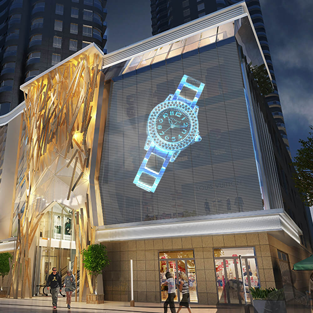 outdoor transparent led display panel outdoor transparent led display panel