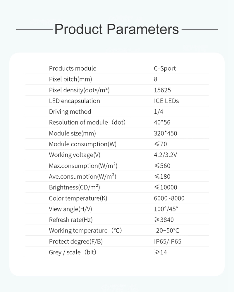 sports stadium led screen