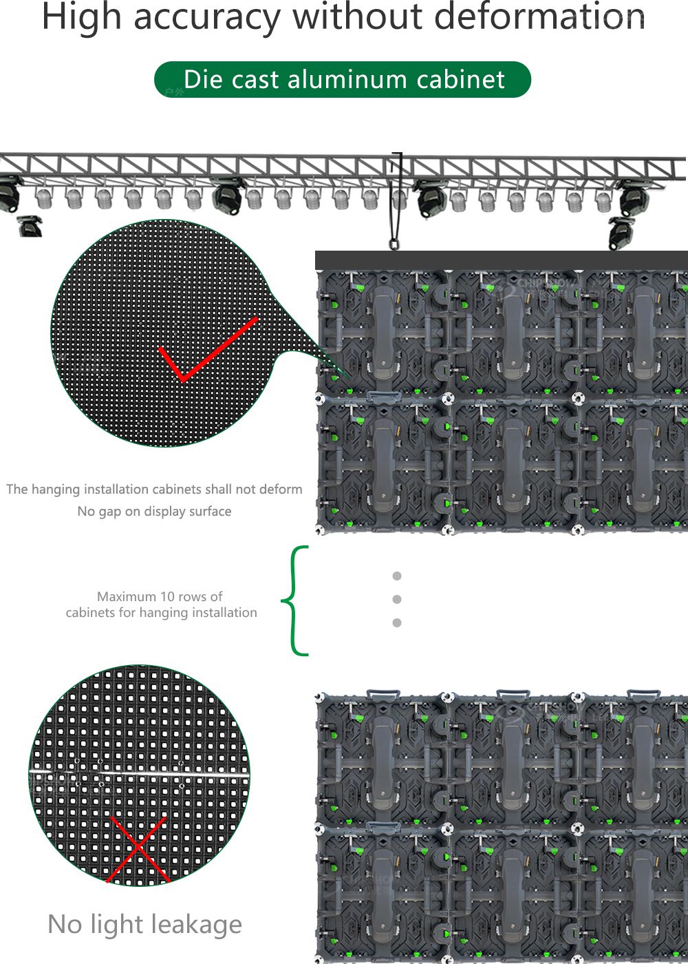 stage led video wall