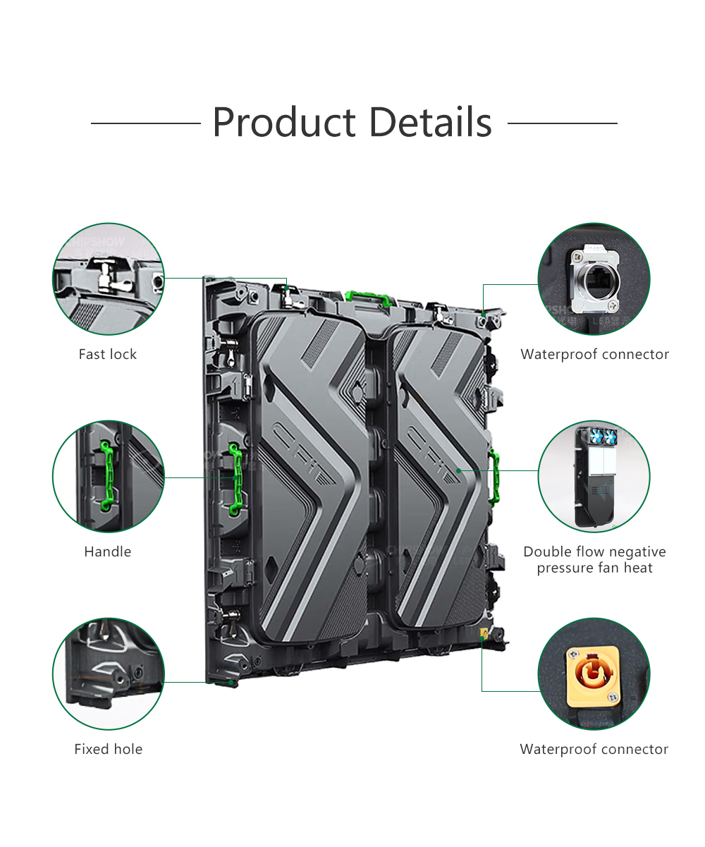 Stadium Perimeter LED Display