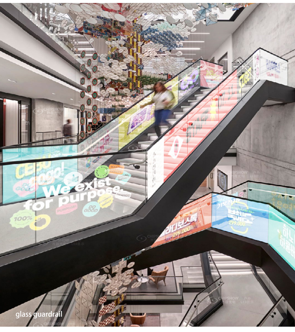 Flexible Transparent LED screen