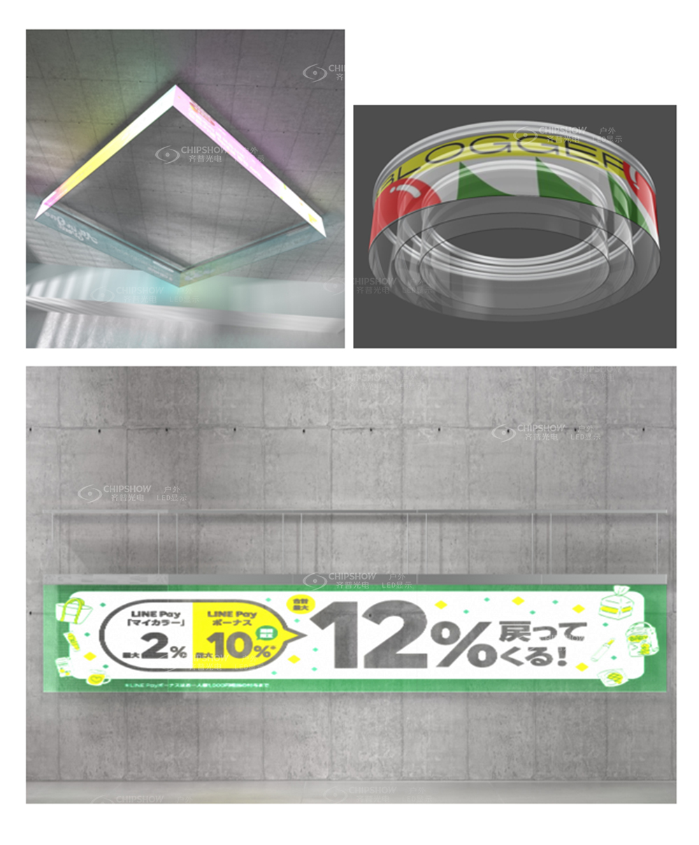 Flexible Transparent LED screen