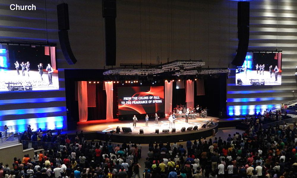 stage led video wall