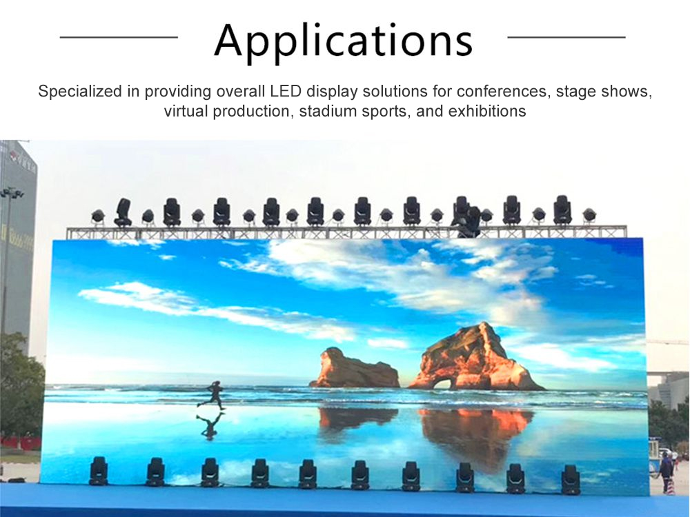 stage rental LED screen