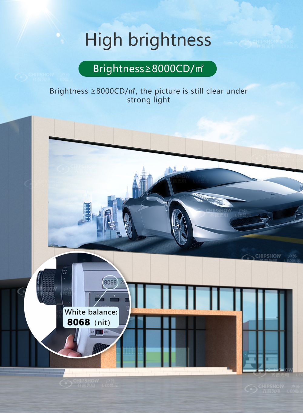 LED billboard screen