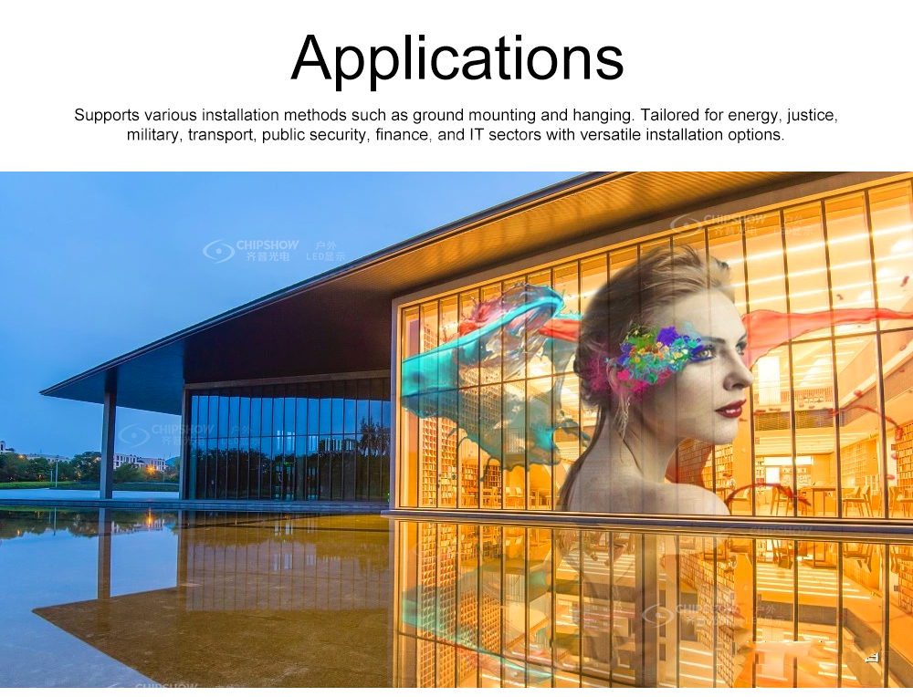 transparent led mesh screen