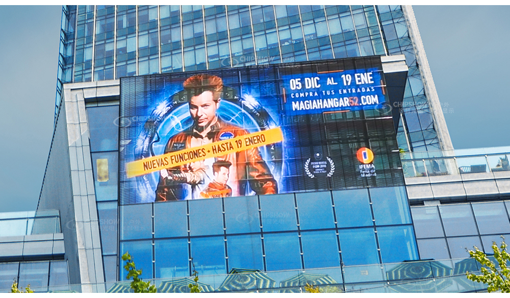 transparent led mesh screen