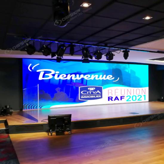 Stage backdrop LED screens