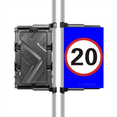 light pole led screen