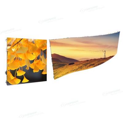 stage background LED screen, curved LED screen, corner screen
