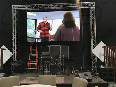 P3.91 Indoor LED Screen for Church in California